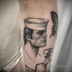 Тату для моряка - морская тематика тату 25.06.2020 №032 -tattoo sailor- tatufoto.com