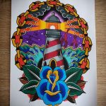 Тату для моряка - морская тематика тату 25.06.2020 №040 -tattoo sailor- tatufoto.com