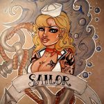 Тату для моряка - морская тематика тату 25.06.2020 №047 -tattoo sailor- tatufoto.com