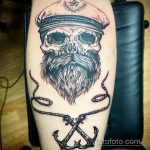 Тату для моряка - морская тематика тату 25.06.2020 №049 -tattoo sailor- tatufoto.com