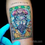 Тату на тему наркотиков 25.06.2020 №002 -drug tattoo- tatufoto.com