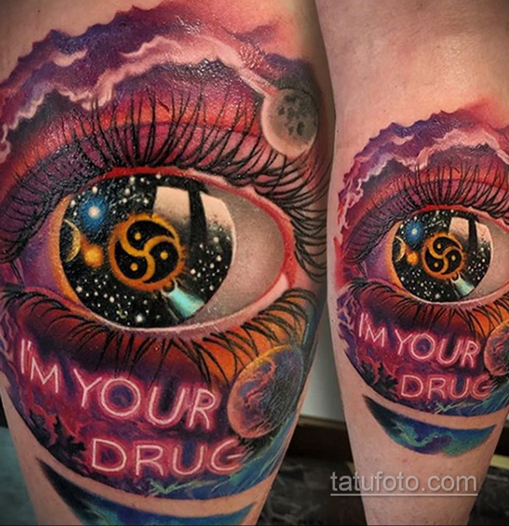 Тату на тему наркотиков 25.06.2020 №032 -drug tattoo- tatufoto.com