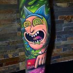 Тату на тему наркотиков 25.06.2020 №044 -drug tattoo- tatufoto.com