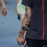 Тату рукав с подсолнухами на руке девушки - street tattoo № 07 – 24.06.2020 – tatufoto.com 9