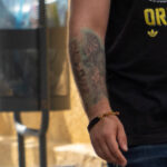 Тату с медведем и кино-пленкой на руках у парня – Уличная татуировка (Street tattoo) № 05 – 15.06.2020 для tatufoto.com 5