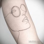 Тату с солнцезащитными очками 30.06.2020 №016 -Sunglasses tattoo- tatufoto.com