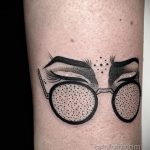 Тату с солнцезащитными очками 30.06.2020 №018 -Sunglasses tattoo- tatufoto.com