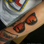 Тату с солнцезащитными очками 30.06.2020 №039 -Sunglasses tattoo- tatufoto.com