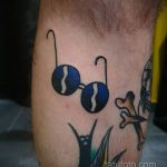 Тату с солнцезащитными очками 30.06.2020 №046 -Sunglasses tattoo- tatufoto.com