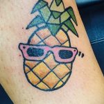 Тату с солнцезащитными очками 30.06.2020 №065 -Sunglasses tattoo- tatufoto.com