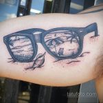 Тату с солнцезащитными очками 30.06.2020 №079 -Sunglasses tattoo- tatufoto.com