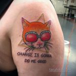 Тату с солнцезащитными очками 30.06.2020 №093 -Sunglasses tattoo- tatufoto.com