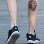 Тату с тигром у которого три глаза на ноге парня – Уличная татуировка (street tattoo) № 06 – 18.06.2020 – tatufoto.com 4