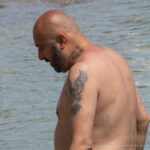 Тату с фениксом на левом плече мужчины – Уличная татуировка (Street tattoo) № 04 – 12.06.2020 для tatufoto.com 2