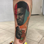 Фото рисунка тату с портретом Майка Тайсона от 30.06.2020 - tatufoto.com 38