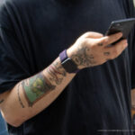 Фото тату с зеленым гоблином из варкрафт на руке парня – Уличная татуировка (Street tattoo) № 05 – 15.06.2020 для tatufoto.com 6