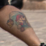 Фото тату с персонажем из игры Марио – Уличная татуировка (Street tattoo) № 05 – 15.06.2020 для tatufoto.com 4
