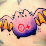 Фото татуировки с группой крови 14.06.2020 №012 - blood type tattoo - tatufoto.com