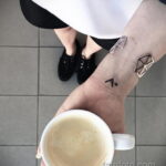 Фото татуировки с группой крови 14.06.2020 №014 - blood type tattoo - tatufoto.com