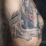 Фото татуировки с группой крови 14.06.2020 №018 - blood type tattoo - tatufoto.com