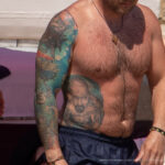 Цветные тату рукав и портреты на теле мужчины – Уличная татуировка (Street tattoo) № 04 – 12.06.2020 для tatufoto.com 7