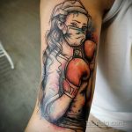 Фото татуировки про Бокс 22.07.2020 №027 -boxing tattoo- tatufoto.com