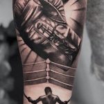 Фото татуировки про Бокс 22.07.2020 №051 -boxing tattoo- tatufoto.com