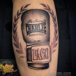 Фото татуировки про Бокс 22.07.2020 №055 -boxing tattoo- tatufoto.com
