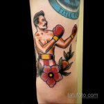 Фото татуировки про Бокс 22.07.2020 №066 -boxing tattoo- tatufoto.com