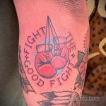 Фото татуировки про Бокс 22.07.2020 №068 -boxing tattoo- tatufoto.com