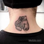 Фото татуировки про Бокс 22.07.2020 №075 -boxing tattoo- tatufoto.com