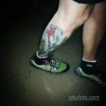 Фото татуировки про спорт 02.07.2020 №036 -SPORT tattoo- tatufoto.com