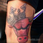 Фото татуировки про спорт 02.07.2020 №048 -SPORT tattoo- tatufoto.com