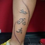 Фото татуировки про спорт 02.07.2020 №066 -SPORT tattoo- tatufoto.com