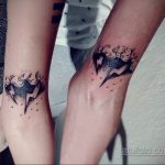 Фото татуировки с дождем 18.07.2020 №008 -rain tattoo- tatufoto.com