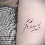 Фото татуировки с поцелуем 06.07.2020 №003 -kiss tattoo- tatufoto.com