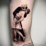 Фото татуировки с поцелуем 06.07.2020 №083 -kiss tattoo- tatufoto.com