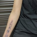 Фото татуировки с ракетой 08.07.2020 №014 -rocket tattoo- tatufoto.com