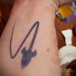 Фото татуировки с ракетой 08.07.2020 №023 -rocket tattoo- tatufoto.com