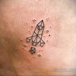 Фото татуировки с ракетой 08.07.2020 №024 -rocket tattoo- tatufoto.com