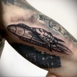 Фото татуировки с ракетой 08.07.2020 №027 -rocket tattoo- tatufoto.com