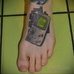 Фото татуировки с тетрисом 18.07.2020 №014 -tetris tattoo- tatufoto.com