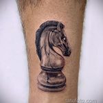 Фото татуировки с шахматами 20.07.2020 №009 -chess tattoo- tatufoto.com
