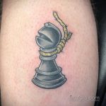 Фото татуировки с шахматами 20.07.2020 №025 -chess tattoo- tatufoto.com