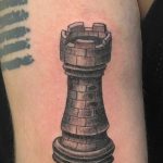 Фото татуировки с шахматами 20.07.2020 №045 -chess tattoo- tatufoto.com