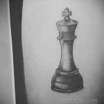 Фото татуировки с шахматами 20.07.2020 №062 -chess tattoo- tatufoto.com