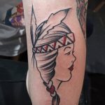 Фото тату коренных народов (индейцев) 09.08.2020 №033 -Indian tattoo- tatufoto.com