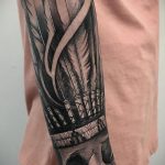 Фото тату коренных народов (индейцев) 09.08.2020 №035 -Indian tattoo- tatufoto.com