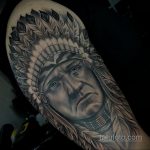 Фото тату коренных народов (индейцев) 09.08.2020 №058 -Indian tattoo- tatufoto.com