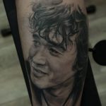 Фото тату с Виктором Цоем 15.08.2020 №002 -Viktor Tsoi tattoo- tatufoto.com